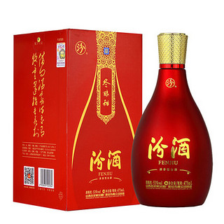 汾酒 冬酿甜 53%vol 清香型白酒 475ml*6瓶 整箱装