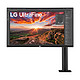 LG 乐金 27UN880-B 27英寸 IPS FreeSync 显示器(3840×2160、60Hz、99%sRGB、HDR400、Type-C 60W)