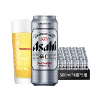 Asahi 朝日啤酒 超爽生)500ml*15听