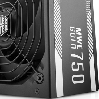 COOLER MASTER 酷冷至尊 MWE750 金牌（90%）非模组ATX电源 750W