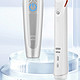 Oral-B 欧乐-B P欧乐B（Oralb）电动牙刷 3D声波震动成人充电式牙刷 P4000 樱花版（白）博朗精工