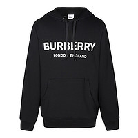 BURBERRY 博柏利 男士连帽卫衣 80095091 黑色 XXL