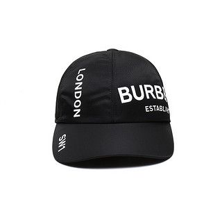 BURBERRY 博柏利 Horseferry系列 男女款棒球帽 80158941 黑色 M