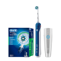 PLUS会员：Oral-B 欧乐-B P4000 电动牙刷 天穹蓝 旅行盒+刷头*2