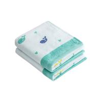 科茉生活 COMOLIVING 儿童有机棉印花毛巾套装