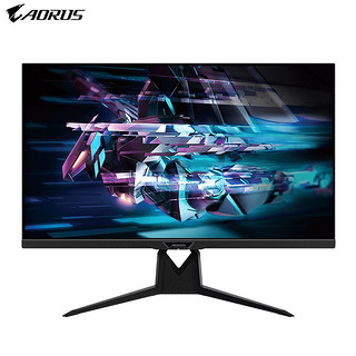 技嘉AORUS 27英寸显示器CV27F/CV27Q 2K/1ms/165Hz电竞游戏曲面屏144 【FI32U】4K 144Hz 1MS