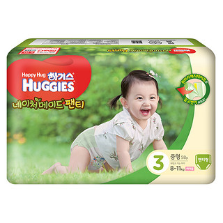 HUGGIES 好奇 自然系列 拉拉裤 M58片 女宝宝