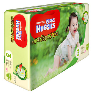 HUGGIES 好奇 自然系列 拉拉裤 M58片 女宝宝