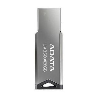 ADATA 威刚 UV350 USB 3.2 U盘 银色 128GB USB