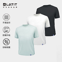 PLUS会员：LATIT HCSH-21SS812 男女款短袖T恤