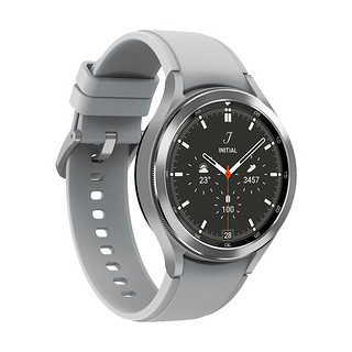 SAMSUNG 三星 Galaxy Watch4 Classic 蓝牙版 智能手表 46mm 不锈钢表壳