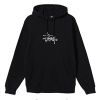 Stüssy 男士连帽卫衣 118407XF 黑色 M