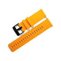 湘格里 X-575 硅胶表带 橙色黑扣 24mm