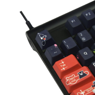 CHERRY 樱桃 MX Board 8.0 熊本熊限定版 87键 有线机械键盘 酷黑 Cherry红轴 RGB