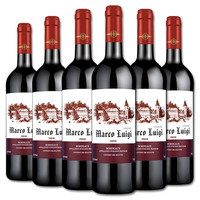 MARCO LUIGI 红妆AOP 波尔多 干红葡萄酒 13.5%vol 750ml*6瓶