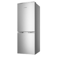 HYUNDAI 现代电器 BCD-160SX 直冷双门冰箱 160L 银色