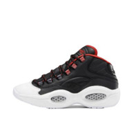 Reebok 锐步 Question Mid Iverson Harden三方联名款 中性篮球鞋 FZ1365 黑色/红色 40