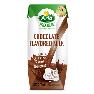 Arla 巧克力味牛奶 200ml*20盒