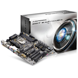 ASRock 华擎 极限玩家 Z87 Extreme4 ATX主板（Intel LGA1150、Z87）