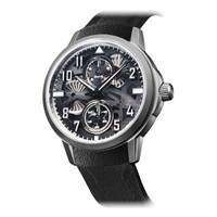 Zelos watch Mirage 8 Days Titanium 'Anthracite'