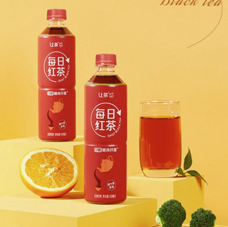 let‘s tea 让茶 每日红茶 500ml*15瓶