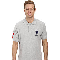 限新用户：U.S. POLO ASSN. 美国马球协会 男士短袖POLO衫