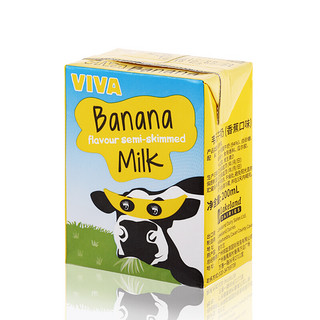 VIVA 韦沃 牛奶 香蕉口味 200ml*6盒