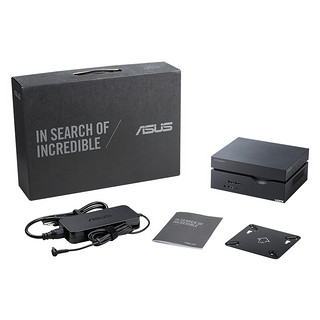 ASUS 华硕 VC66 商用台式机 黑色 (酷睿i3-10100、核芯显卡、8GB、256GB SSD、风冷)
