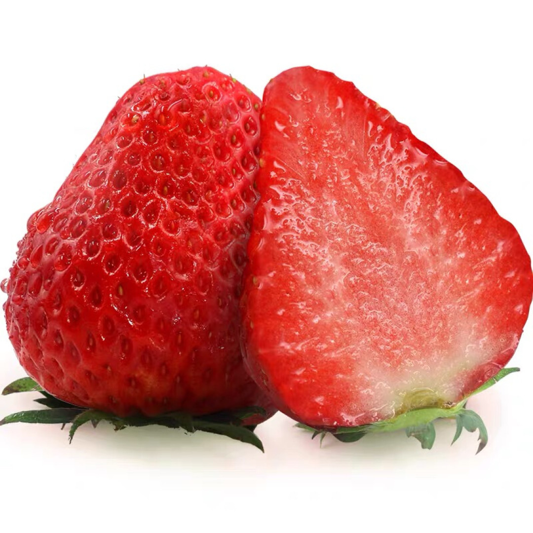 这么大一个的草莓才¥15一斤。