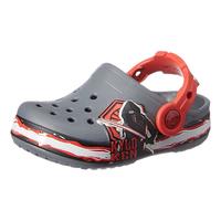 crocs 卡骆驰 Crocband Star Wars Villian 男童洞洞鞋 202851 灰红色 21-22码