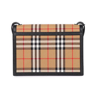 BURBERRY 博柏利 Vintage系列 女士斜挎包 80063591 黑色 小号