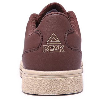 PEAK 匹克 男子运动板鞋 DB530111 棕色 45