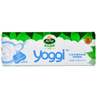 Arla Yoggi 酸奶 原味 200ml*12盒