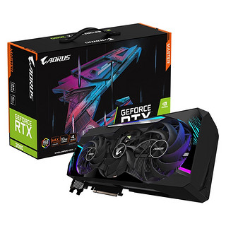 GIGABYTE 技嘉 GeForce RTX 3080 MASTER 显卡 10GB