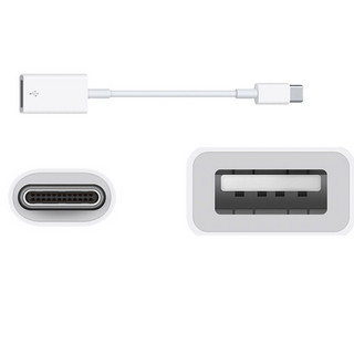 Apple 苹果 MJ1M2FE/A USB-C至USB 接口转换器 白色