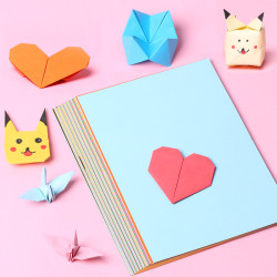 truecolor真彩折纸纸正方形彩纸材料剪纸儿童手工纸制作diy材料包幼儿