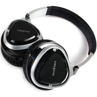CREATIVE 创新 Aurvana Live2 耳罩式头戴式有线耳机 黑色 3.5mm