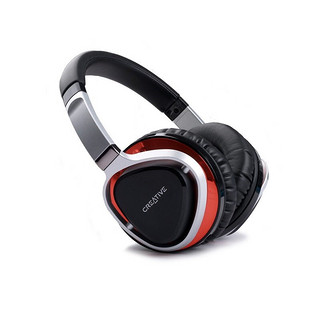 CREATIVE 创新 Aurvana Live2 耳罩式头戴式有线耳机 红色 3.5mm