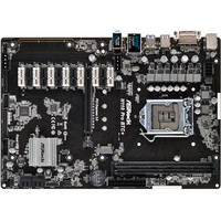 ASRock 华擎 H110 Pro BTC+ ATX主板（Intel LGA1151、H110 ）