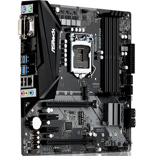 ASRock 华擎 B360M Pro4 M-ATX主板（Intel LGA 1151、B360）