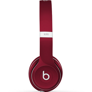 Beats Solo2 豪华版 耳罩式头戴式有线耳机 红色 3.5mm