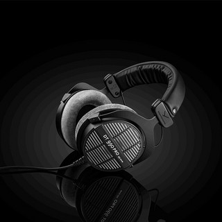 beyerdynamic 拜雅 DT990 PRO 头戴式监听耳机（耳罩）黑色