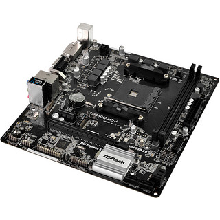 ASRock 华擎 AB350M-HDV M-ATX主板（AMD AM4、B350）