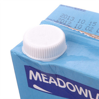 MEADOWLAND 美多莱 全脂纯牛奶 1L