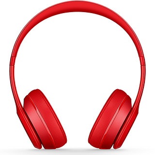 Beats Solo2 耳罩式头戴式有线耳机 红色 3.5mm