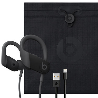 Beats Powerbeats4 入耳式挂耳式 蓝牙耳机 黑色