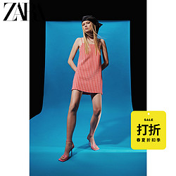 ZARA [折扣季] 女装 VICHY 格连衣裙 01930310046