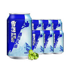 SNOWBEER 雪花 啤酒（Snowbeer）8度 勇闯天涯 330ml*6听