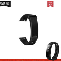 库曼 荣耀手环3 黑色硅胶表带