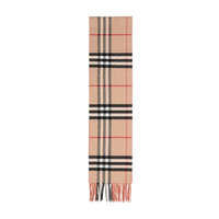 BURBERRY 博柏利 男女款羊绒围巾 80045501 亮橙红色 230*30cm